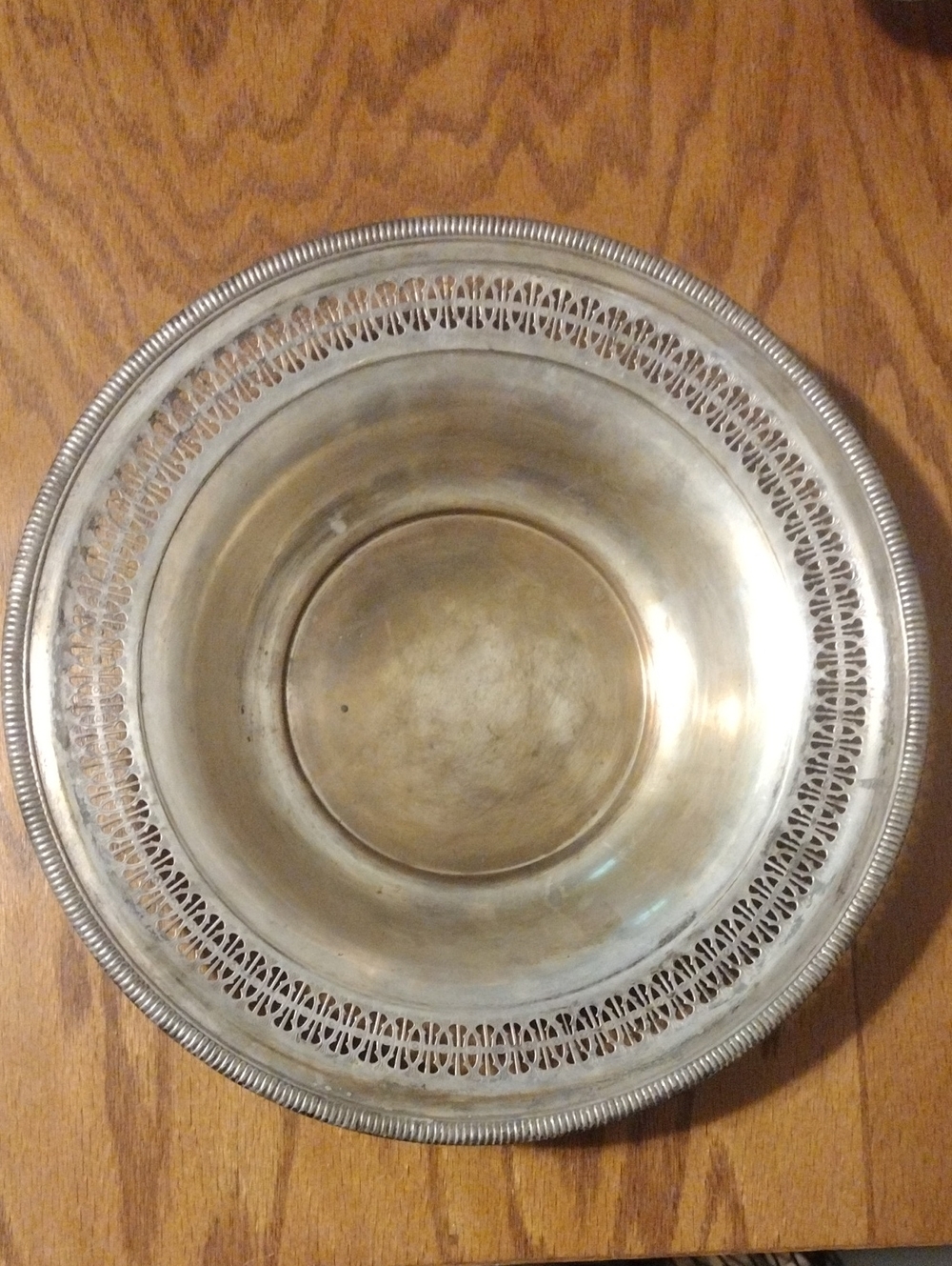 WM ROGERS 4235 Rope Tray/Dish/Bowl